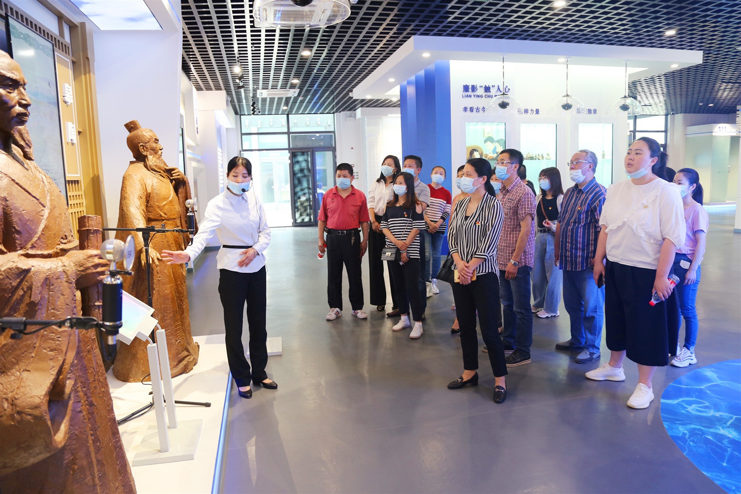 公司組織黨員·紀(jì)檢干部參觀廉文化館 公司組織黨員·紀(jì)檢干部參觀廉文化館